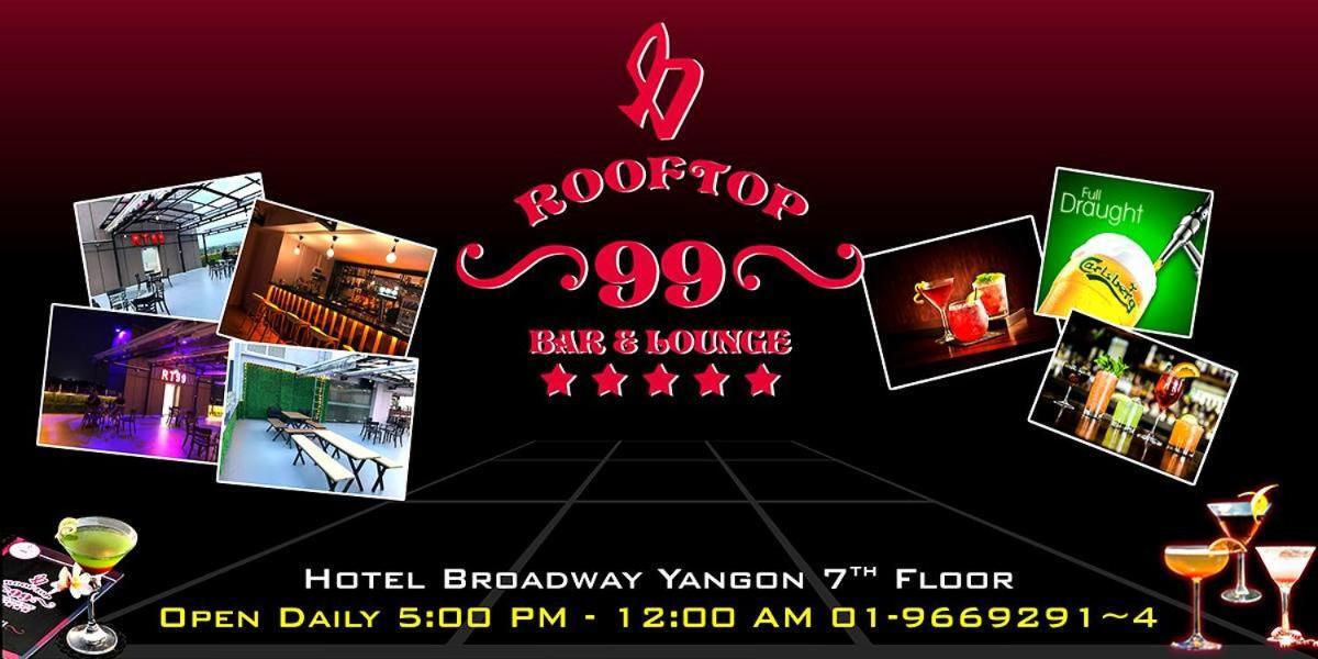 Hotel Broadway Yangon Luaran gambar